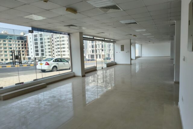 Showroom with Basement for Rent in Bousher – PPC160
